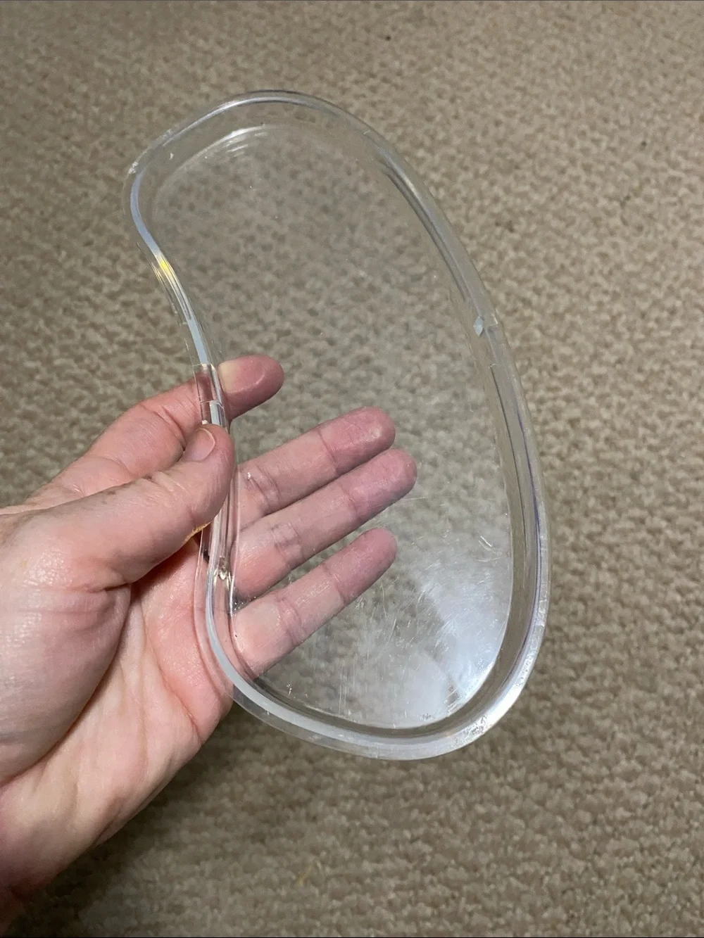 Skip Hop activity center clear view panel, plastic snack tray replacement panel